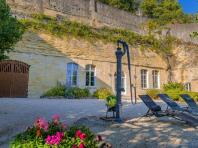 Maison troglodyte élégante avec spa, salle de jeux et jardin clos à Vouvray - FR-1-381-87